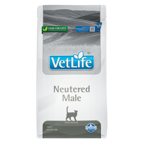 VET LIFE Natural Neutered Male granule pro kastrované kocoury, Hmotnost balení: 10 kg