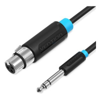 Vention 6.3mm Male to XLR Female Audio Cable 2m Black