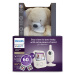 Philips AVENT Chůvička dětská video SCD891/26+NATTOU Uspáváček 4v1 Sleepy Bear Beige 0m+