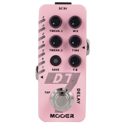 MOOER D7 Delay Kytarový efekt