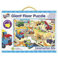 Galt Velké podlahové puzzle - Na staveništi