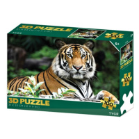 3d puzzle tygr 100 dílků