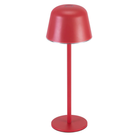 Ledvance Ledvance -LED Stmívatelná venkovní nabíjecí lampa TABLE LED/2,5W/5V IP54 červená