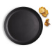 EVA SOLO Jídelní talíř se zaoblenými kraji 21 cm Nordic černý