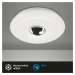 BRILONER LED stropní svítidlo, pr. 29 cm, 12 W, 1200 lm, bílé-chrom BRI 2300-018