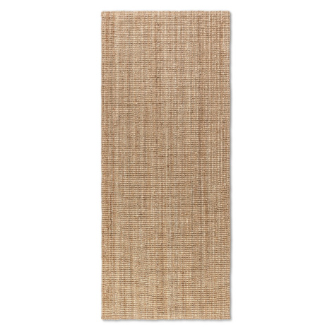Hanse Home, Běhoun Bouclé Jute 105974 Natural Golden, 80x200, béžová, chodba / předsíň