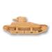 Wargames (WWII) tank 6191 - British Light Tank "Matilda Mk I" (1: 100)