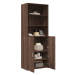 vidaXL Skříň highboard hnědý dub 70 x 42,5 x 185 cm kompozitní dřevo