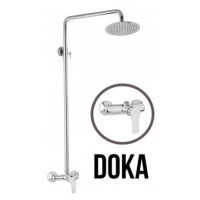 JB Sanitary DOKA SK 61 000 00 6 - Sprchová sestava s baterií 150mm, nerezovou kruhovou sprchou 2