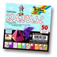 Origami papír Japonsko 80 g/m2 - 10 × 10 cm, 50 archů