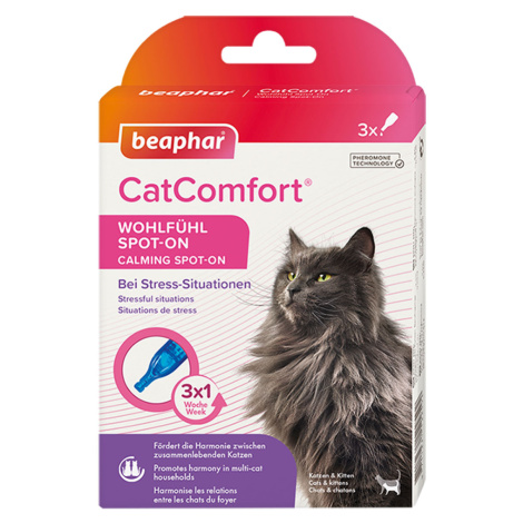 beaphar CatComfort® uklidňující spot on, 3× 0,55 ml