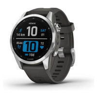 Garmin fenix 7S Glass Stříbrná