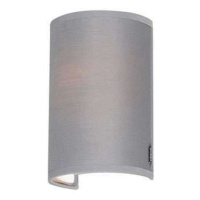 Moderní nástěnná lampa šedá - Simple Drum