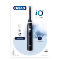 Oral-B iO Series 6 Black Elektrický Zubní Kartáček S Magnetickou Technologií iO