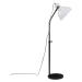 vidaXL Stojací lampa 25 W bílá 30 x 30 x 90–150 cm E27