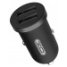 Nabíječka do auta Mini car charger with Lighting Cable XO TZ08, black (6920680863181)