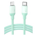 Ugreen USB-C to Lightning Silicone Cable 1m (Green)