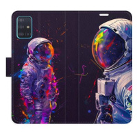 iSaprio Flip pouzdro Neon Astronaut 02 pro Samsung Galaxy A51