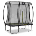 Trampolína s ochrannou sítí Silhouette trampoline Exit Toys 153*214 cm černá