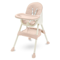 BABY MIX - Jídelní židlička Nora dusty pink
