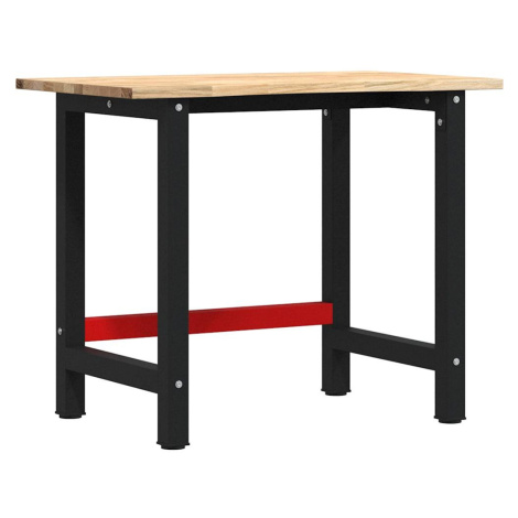 vidaXL Pracovní stůl 100 x 60 x 81,5 cm masivní dubové dřevo