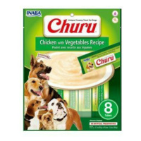 Churu Dog Chicken with Vegetables 8x20g + Množstevní sleva 3 + 1 zdarna