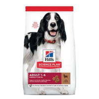 Hill's Can.Dry SP Adult Medium Lamb&Rice 2,5kg sleva