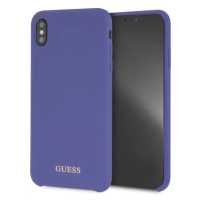 Kryt Guess iPhone Xs Max Purple Hardcase Silicone (GUHCI65LSGLUV)