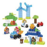 Mattel Mega bloks zelené město postav a uč se eko dům HCG36