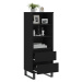 vidaXL Skříň highboard černá 40 x 36 x 110 cm kompozitní dřevo