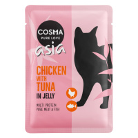 Cosma Thai/Asia kapsičky 24 x 100 g - kuře & tuňák v želé