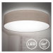 B.K. Licht B.K. Licht 1395 - LED Stropní svítidlo LED/20W/230V taupe