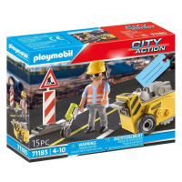 Playmobil 71185 stavební dělník s frézou