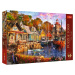 Puzzle Premium Plus - Čajový čas: Přímořský přístav 1000 dílků 68,3x48cm v krabici 40x27x6cm - T