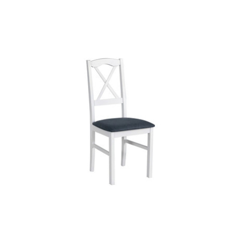 Jídelní židle NILO 11 Bílá Tkanina 23B Drewmix