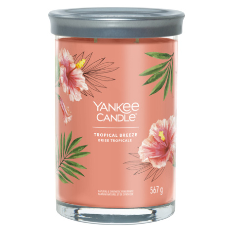 YANKEE CANDLE Signature Tumbler velký Tropical Breeze 567 g