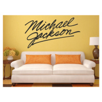 Samolepka na zeď Michael Jackson Podpis 1331