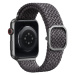 UNIQ Aspen Braided řemínek pro Apple Watch 45/44/42mm šedý