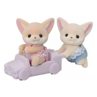 Sylvanian Families Dvojčata fenci s autíčkem