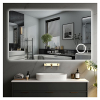 IREDA Koupelnové zrcadlo s LED osvětlením, 70 x 50 cm