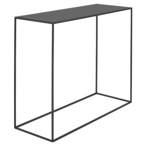 Černý konzolový kovový stůl CustomForm Tensio, 100 x 35 cm