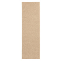 BT Carpet - Hanse Home koberce Běhoun Nature 103532 Beige – na ven i na doma - 80x350 cm