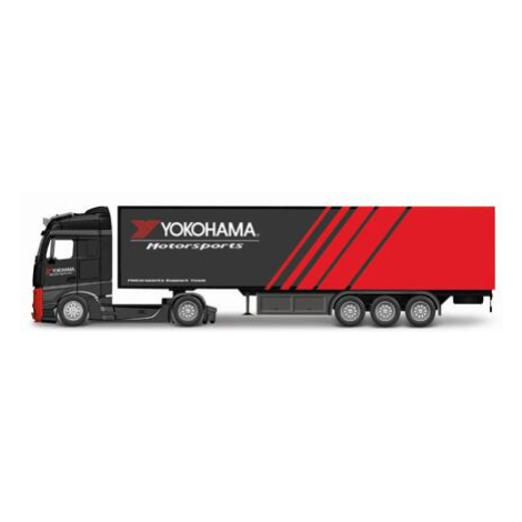 Bburago 1:43 MB Actros Gigaspace / Trailer - Yokohama