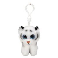 TY Beanie Boos DANGLER - bílý tygr, 8,5 cm