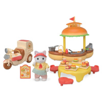 Sylvanian Families Pojízdný stánek s hamburgery