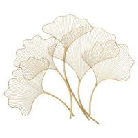 Kovová nástěnná dekorace 79x68 cm Leaf – Mauro Ferretti