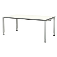 mauser Elegantní výškově nastavitelný stůl, v x š x h 650 - 850 x 1800 x 900 mm, deska s povlake