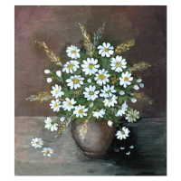 Ilustrace Daisy arrangement, mitza, 35.8 × 40 cm