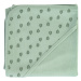 LODGER - Dreamer Newborn Rib Silt Green 100 x 100 cm