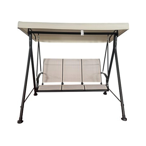 ROJAPLAST Zahradní houpačka pro 3osoby HOLLYWOOD II, béžová